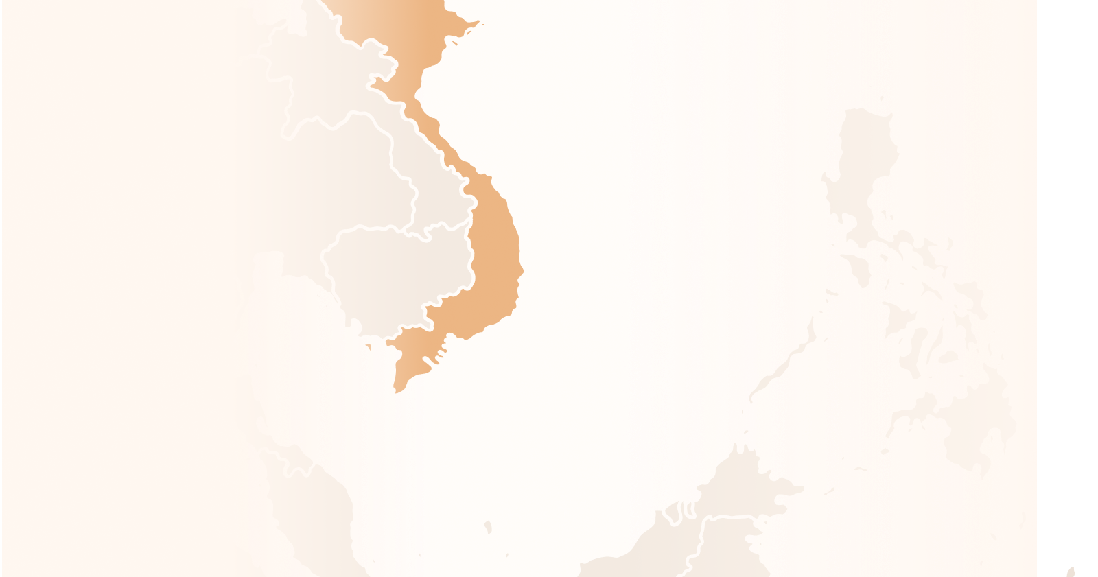Southeast Asia map plywood origin